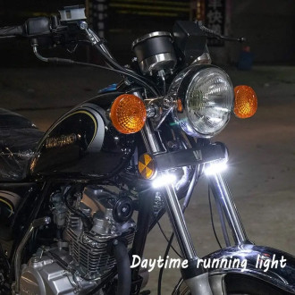 2x DRL LED denní svícení s blinkry na motorku