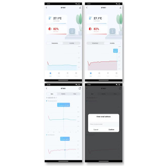 Tuya senzor teploty a vlhkosti bluetooth