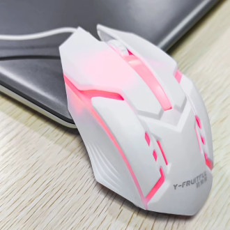 USB optická myš 7 barev LED osvětlení