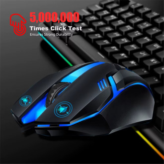 USB optická myš 7 barev LED osvětlení