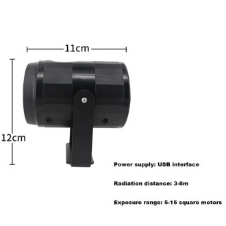 Dekorativní barevný LED projektor do USB