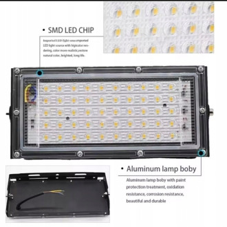 Modulární Halogen LED 230V 50W reflektor cool white