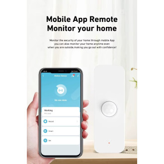 Tuya smart life wifi PIR čidlo pohybový senzor