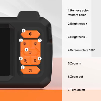Endoskopická kamera s LCD displejem délka kabelu 30M
