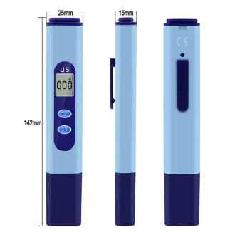 EC metr měřící vodivost roztoku 0-9990 µS/cm
