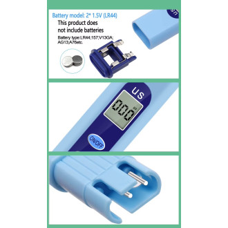 EC metr měřící vodivost roztoku 0-9990 µS/cm