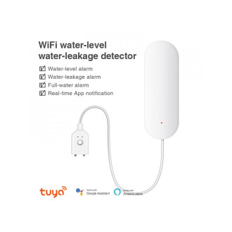 WiFi senzor úniku vody Tuya – detektor hladiny vody