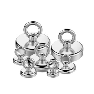 Magnet fishing Neodymový magnet pro lovce pokladů 80Kg 48mm