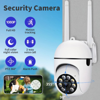 IP kamera 1080P WIFI PTZ 360°