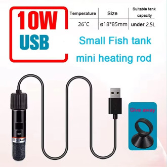 USB mini topení do akvária s konstantní teplotou 26°C