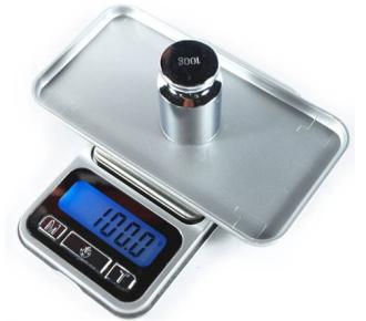 Digitální váha ve tvaru iPhone 500g, 0,1g
