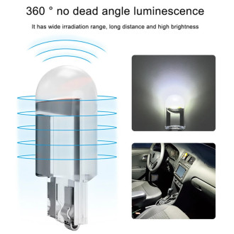 Auto LED COB žárovka T10 W5W náhrada za klasickou žárovku