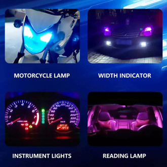 Auto LED COB žárovka T10 W5W náhrada za klasickou žárovku