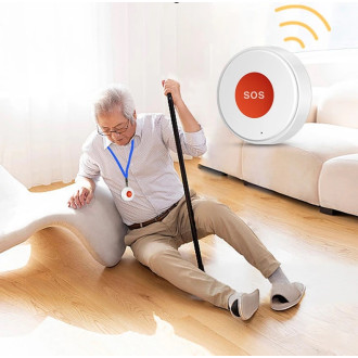 Tuya WiFi přenosné SOS tlačítko pro seniory