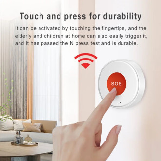 Tuya WiFi přenosné SOS tlačítko pro seniory
