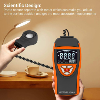 8801C Digitální Luxmetr – Měřič osvětlení