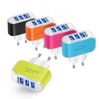 USB nabíječka do sítě 3x USB 3,1A