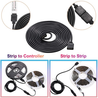 Propojovací kabel pro RGB LED pásky 4-PIN