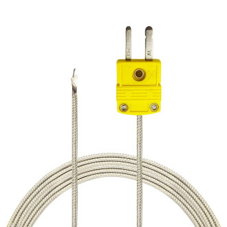 Sonda teploty čidlo termočlánek typu K 400°C 2m