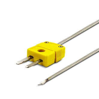 Sonda teploty čidlo termočlánek typu K 400°C 2m