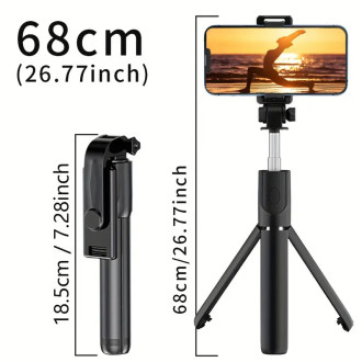 Selfie tyč s tripodem a bezdrátovou spouští