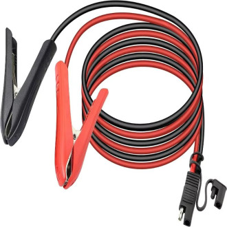 Kabel s klipy typu krokodýl konektor SAE 100cm