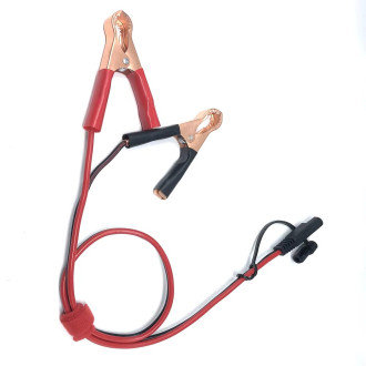 Kabel s klipy typu krokodýl a konektor SAE 60cm