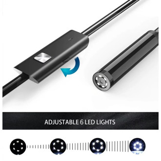 USB-C endoskop pro Android a počítač s osvětlením 10m