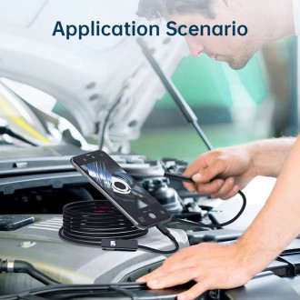 USB-C endoskop pro Android a počítač s osvětlením 10m