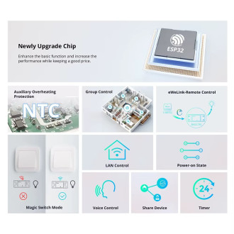 Sonoff Basic R4 WiFi ovládání přes aplikaci spínač/vypínač