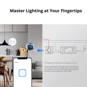 Sonoff Basic R4 WiFi ovládání přes aplikaci spínač/vypínač
