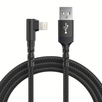 USB kabel oplétaný nylon Lightning pro iPhone