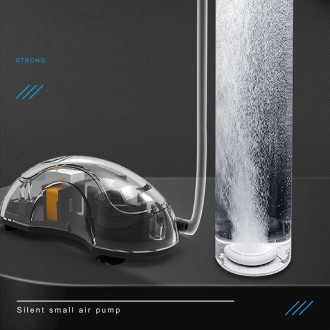 Kompaktní vzduchovací pumpa napájená přes USB do akvária