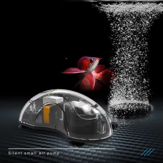 Kompaktní vzduchovací pumpa napájená přes USB do akvária