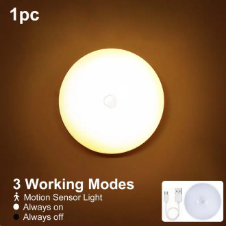 Nabíjecí noční LED světlo s pohybovým senzorem