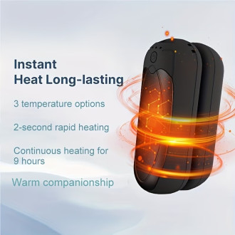 Elektrický dobíjecí ohřívač rukou – sada 2 ks