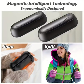 Elektrický dobíjecí ohřívač rukou – sada 2 ks