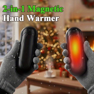 Elektrický dobíjecí ohřívač rukou – sada 2 ks