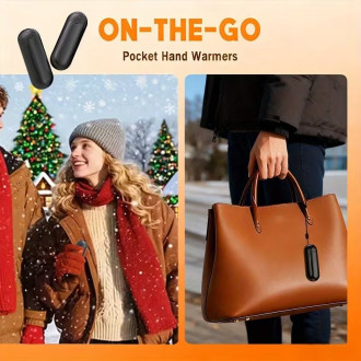 Elektrický dobíjecí ohřívač rukou – sada 2 ks