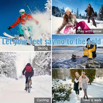 USB vyhřívané vložky do bot velikost L