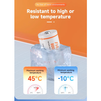 Dobíjecí baterie Li-ion CR123A 4 kusy