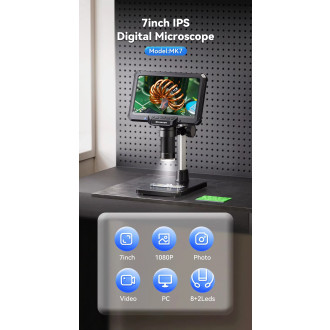 Mikroskop s LCD monitorem 1200x LCD 7"