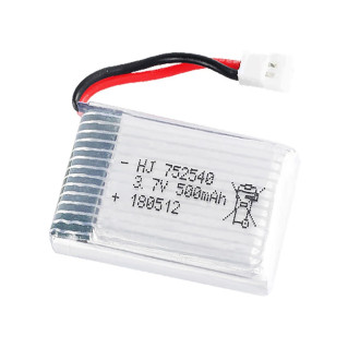Náhradní baterie RC 500mAh 3,7V LiPo