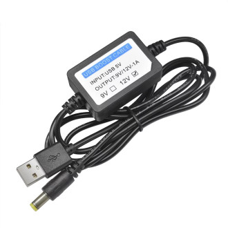 Měnič napětí 5V USB na DC 12V  konektor 5,5x2,1mm