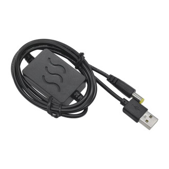 Měnič napětí 5V USB na DC 12V  konektor 5,5x2,1mm