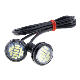 Sada 2ks DRL LED denní svícení pro motorky EAGLE EYE