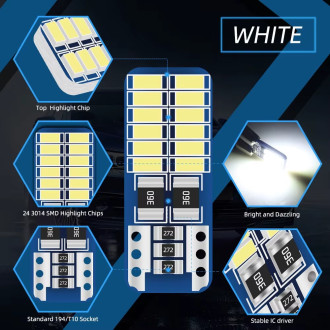 LED žárovka T10 W5W 24x 2014SMD
