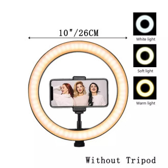 LED kruhové světlo 32 cm Selfie TikTok s držákem a stativem