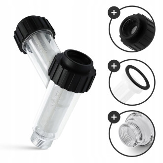 Vysokotlaký vodní filtr G3/4" pro tlakové myčky Kärcher K2–K7