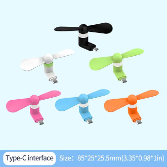 Mini USB-C ventilátor pro mobilní telefon